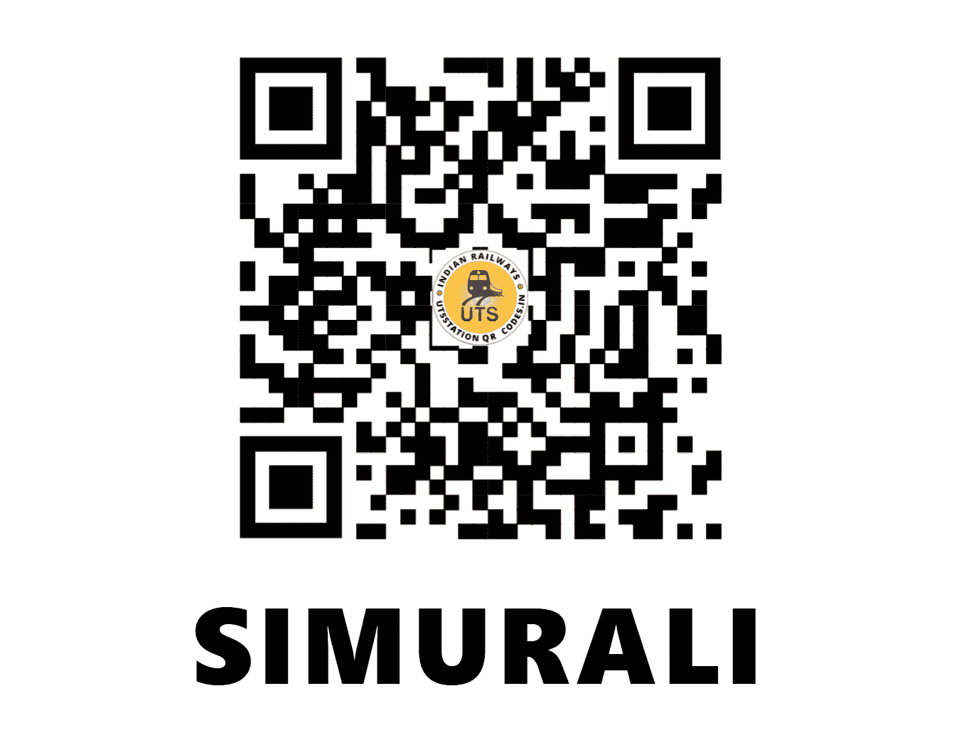 UTS QR Code for SIMURALI - SMX - ER (WEST BENGAL)